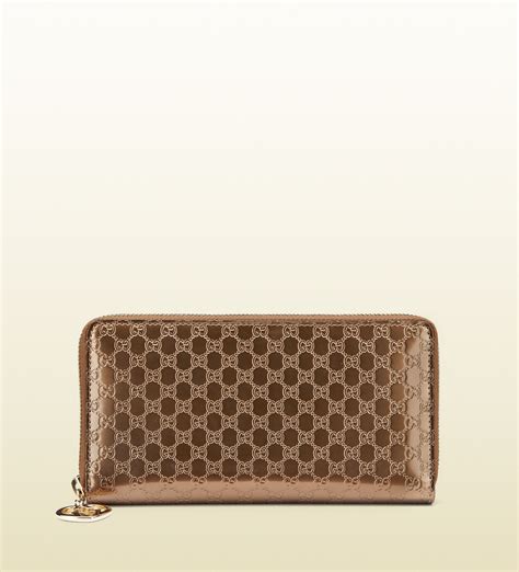 gucci shiny gold wallet|Gucci wallets on sale.